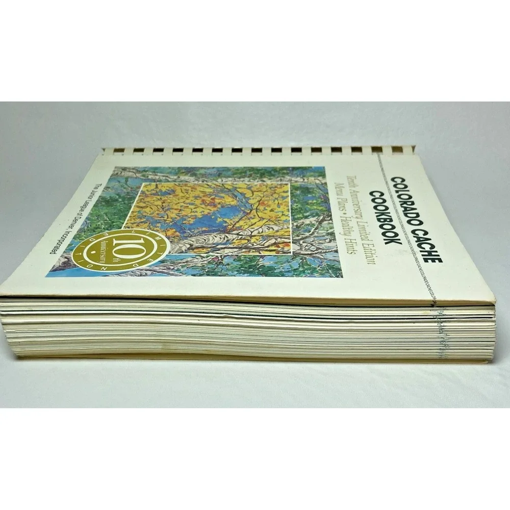 Colorado Cache Cookbook 10th Anniversary Limited Edition Paperback Junior League